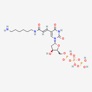 molecular formula C18H31N4O15P3 B13167792 aha-dUTP 