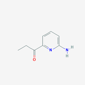 1-(6-Aminopyridin-2-yl)propan-1-one