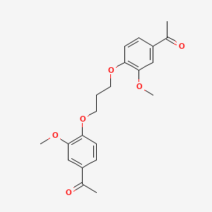 1,1'-((Propane-1,3-diylbis(oxy))bis(3-methoxy-4,1-phenylene))diethanone