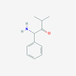 1-Amino-3-methyl-1-phenylbutan-2-one