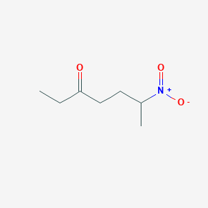 B1316790 6-Nitroheptan-3-one CAS No. 83188-08-3