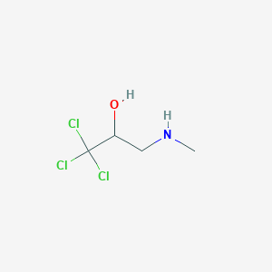 1,1,1-Trichloro-3-(methylamino)propan-2-ol