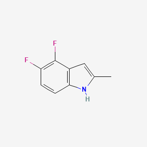 molecular formula C9H7F2N B1316792 4,5-Difluoro-2-methylindole CAS No. 85462-60-8