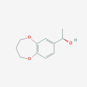 (1S)-1-(3,4-dihydro-2H-1,5-benzodioxepin-7-yl)ethanol