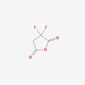 molecular formula C4H2F2O3 B1316793 3,3-Difluorodihydrofuran-2,5-dione CAS No. 79802-73-6