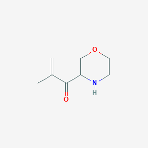 2-Methyl-1-(morpholin-3-yl)prop-2-en-1-one