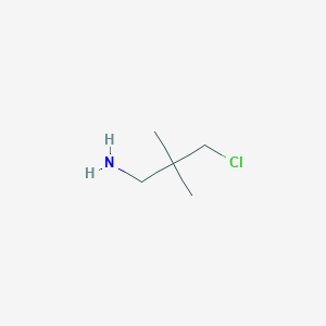 3-Chloro-2,2-dimethylpropan-1-amine