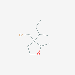 3-(Bromomethyl)-3-(butan-2-yl)-2-methyloxolane