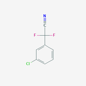 2-(3-Chlorophenyl)-2,2-difluoroacetonitrile