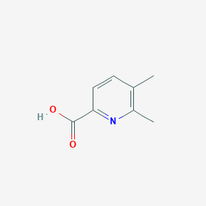 molecular formula C8H9NO2 B1316800 5,6-二甲基吡啶-2-甲酸 CAS No. 83282-49-9