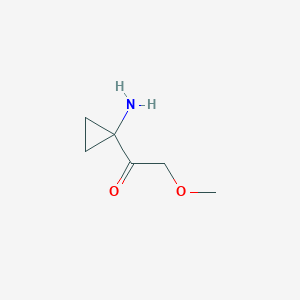 1-(1-Aminocyclopropyl)-2-methoxyethan-1-one