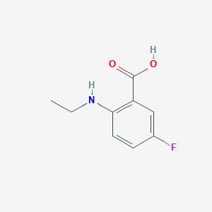 2-(Ethylamino)-5-fluorobenzoic acid