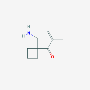 1-[1-(Aminomethyl)cyclobutyl]-2-methylprop-2-en-1-one