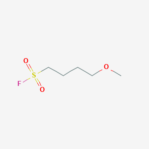 molecular formula C5H11FO3S B13168125 4-Methoxybutane-1-sulfonyl fluoride 