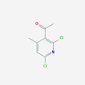 1-(2,6-Dichloro-4-methylpyridin-3-yl)ethan-1-one