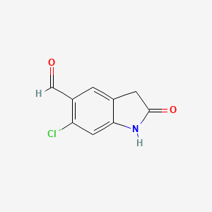 6-Chloro-2-oxoindoline-5-carbaldehyde