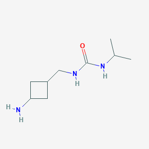 1-[(3-Aminocyclobutyl)methyl]-3-(propan-2-yl)urea