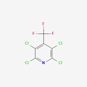 molecular formula C6Cl4F3N B1316839 2,3,5,6-四氯-4-(三氟甲基)吡啶 CAS No. 122599-19-3