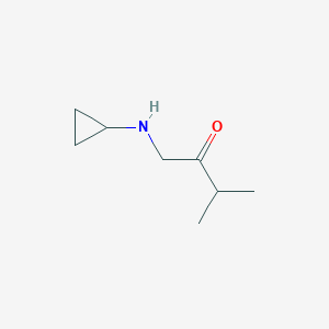 1-(Cyclopropylamino)-3-methylbutan-2-one