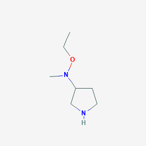 N-Ethoxy-N-methylpyrrolidin-3-amine