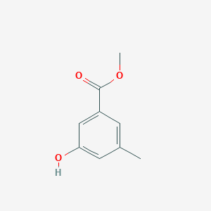 molecular formula C9H10O3 B1316851 甲基3-羟基-5-甲基苯甲酸酯 CAS No. 2615-71-6