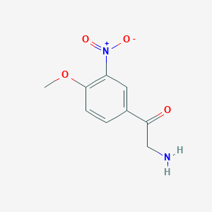 2-Amino-1-(4-methoxy-3-nitrophenyl)ethanone