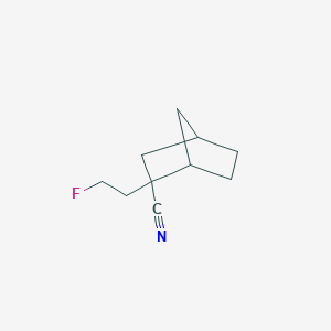 2-(2-Fluoroethyl)bicyclo[2.2.1]heptane-2-carbonitrile