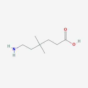 6-Amino-4,4-dimethylhexanoic acid