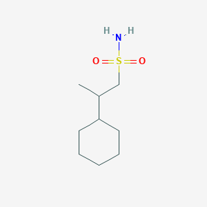 2-Cyclohexylpropane-1-sulfonamide