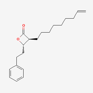 (3S,4S)-3-(Non-8-en-1-yl)-4-phenethyloxetan-2-one