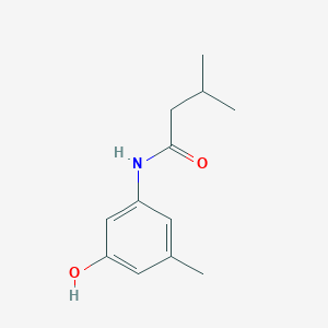 N-(3-Hydroxy-5-methylphenyl)-3-methylbutanamide