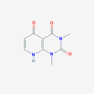 molecular formula C9H9N3O3 B1316902 5-hydroxy-1,3-dimethylpyrido[2,3-d]pyrimidine-2,4(1H,3H)-dione CAS No. 112734-82-4