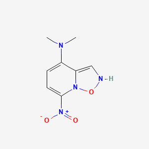 molecular formula C8H10N4O3 B13169050 Dimethyl-(7-nitro-benzo[1,2,5]oxadiazol-4-YL)-amine 