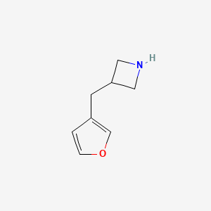 3-[(Furan-3-yl)methyl]azetidine