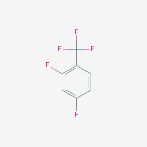 molecular formula C7H3F5 B1316921 2,4-二氟苯三氟化物 CAS No. 64248-61-9