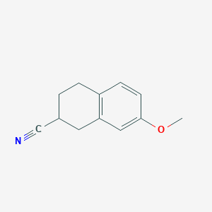 7-Methoxy-1,2,3,4-tetrahydronaphthalene-2-carbonitrile