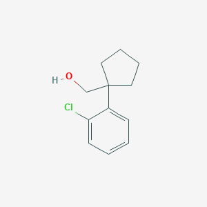 [1-(2-Chlorophenyl)cyclopentyl]methanol