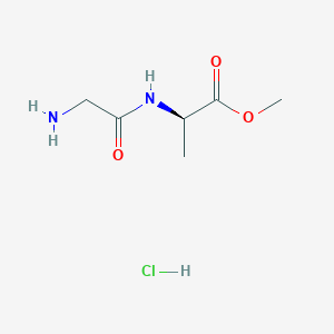 (R)-Methyl2-(2-aminoacetamido)propanoatehydrochloride