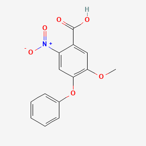 5-Methoxy-2-nitro-4-phenoxybenzoic acid