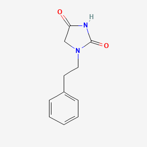 1-(2-Phenylethyl)imidazolidine-2,4-dione