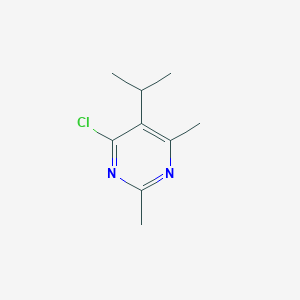 4-Chloro-2,6-dimethyl-5-(propan-2-yl)pyrimidine