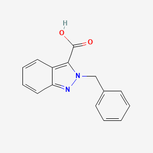 molecular formula C15H12N2O2 B1316940 2-苄基-2H-吲唑-3-羧酸 CAS No. 126861-68-5