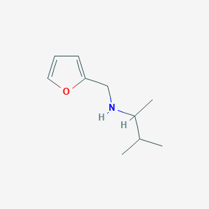 (Furan-2-ylmethyl)(3-methylbutan-2-YL)amine