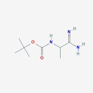 (R)-Tert-butyl 1-amino-1-iminopropan-2-ylcarbamate