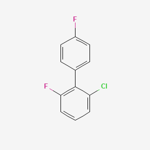 1-Chloro-3-fluoro-2-(4-fluorophenyl)benzene