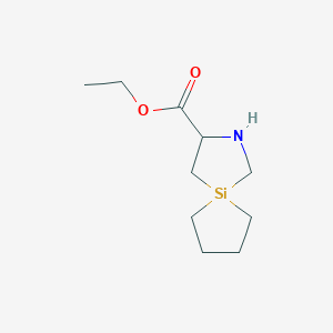 Ethyl 2-aza-5-silaspiro[4.4]nonane-3-carboxylate