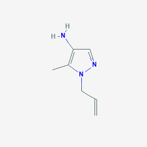 1-Allyl-5-methyl-1H-pyrazol-4-ylamine