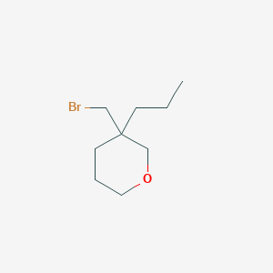 3-(Bromomethyl)-3-propyloxane