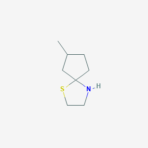 7-Methyl-1-thia-4-azaspiro[4.4]nonane