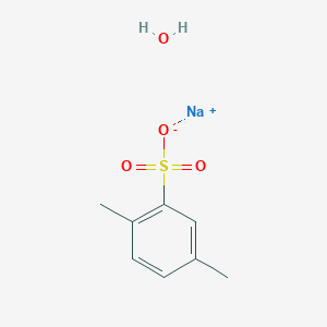 molecular formula C8H11NaO4S B13169863 Sodium 2,5-dimethylbenzenesulfonate Hydrate CAS No. 1049789-08-3